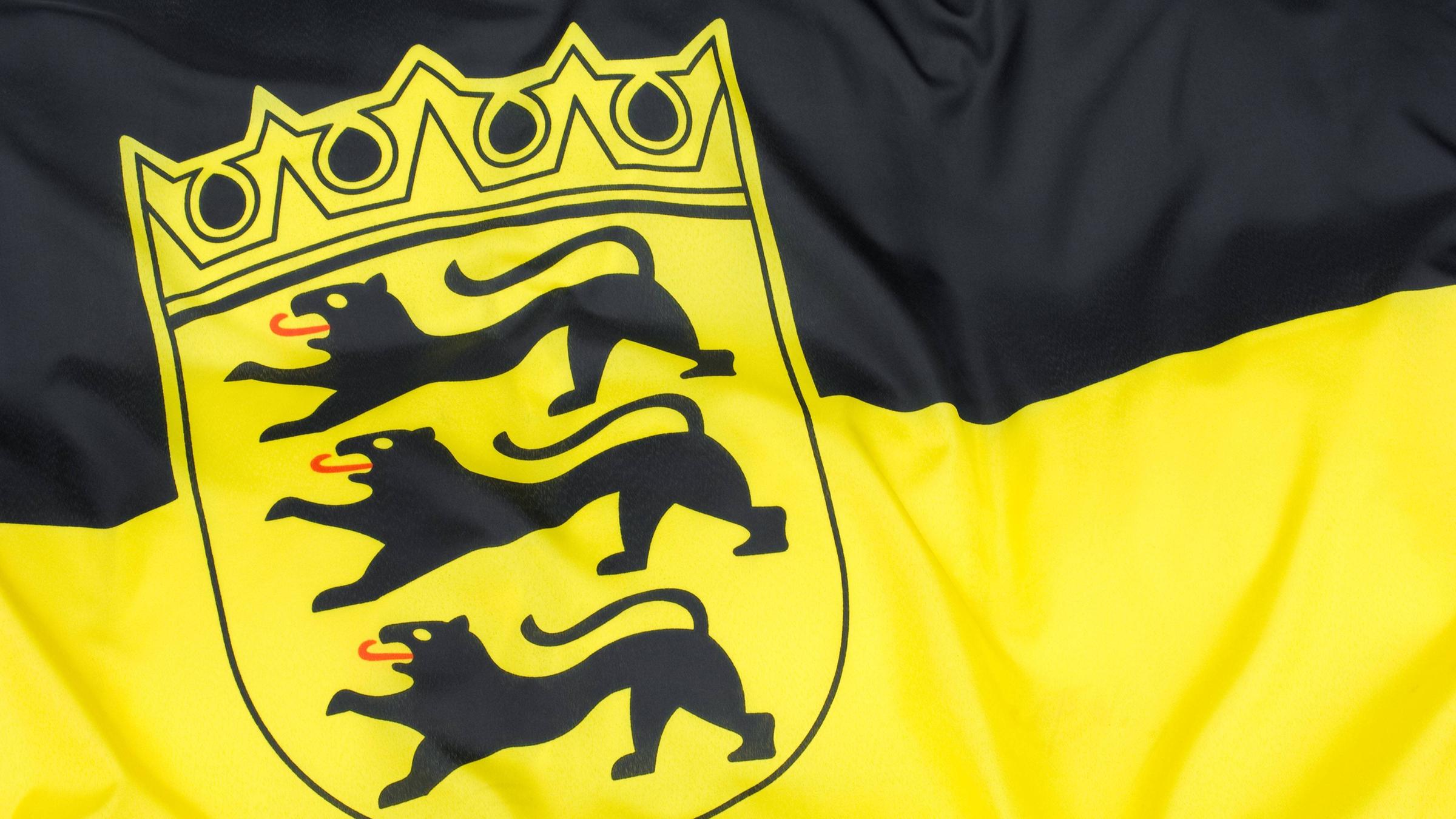 Flagge von Baden-Württemberg