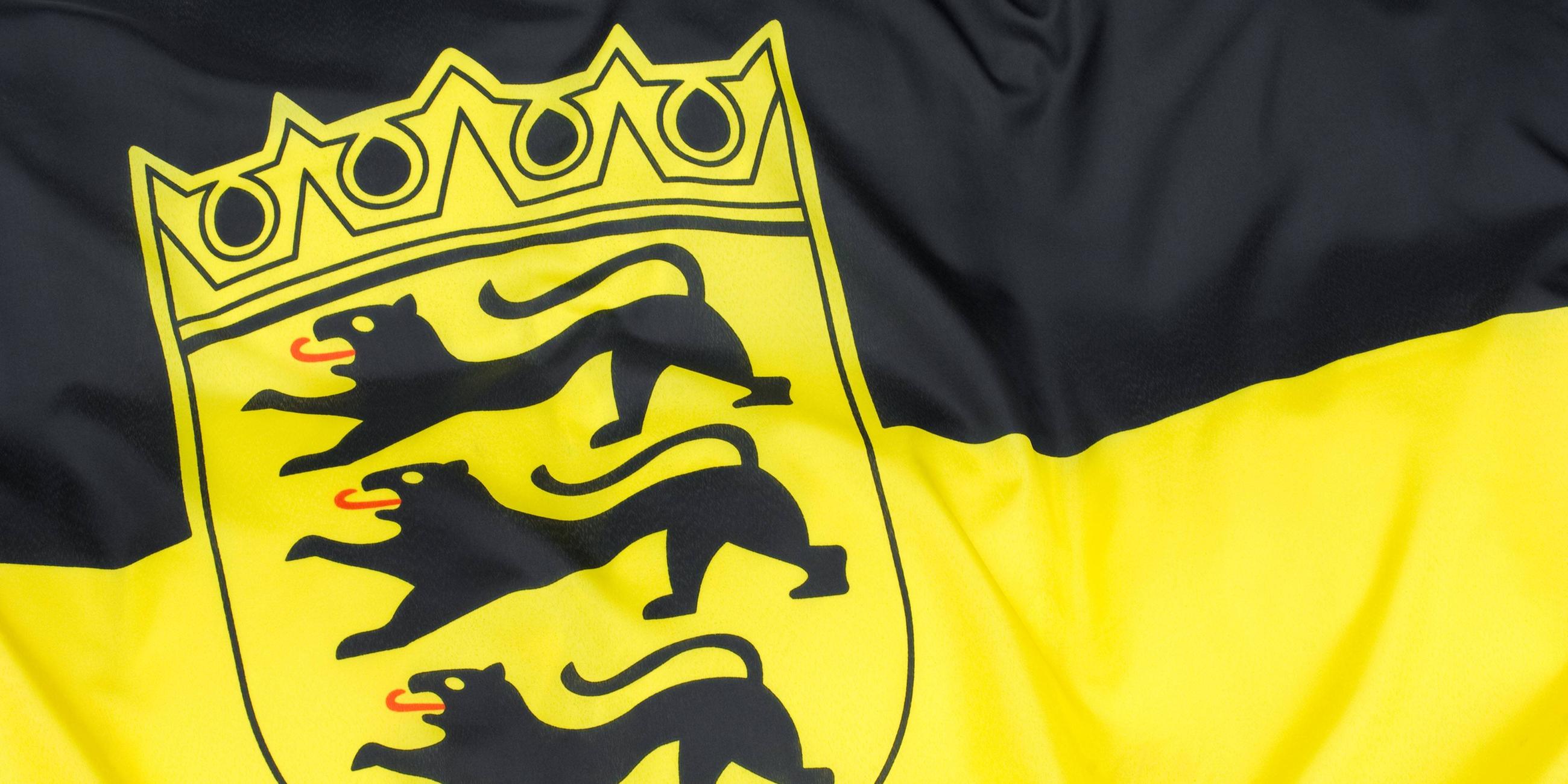 Flagge von Baden-Württemberg