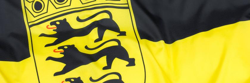 Flagge von Baden-Württemberg