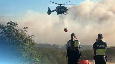 Thumbnail: Flammen kurz vor Hürtgenwald