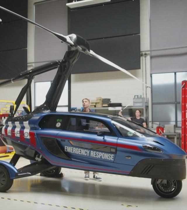 Flugauto eines niederländischen Unternehmens