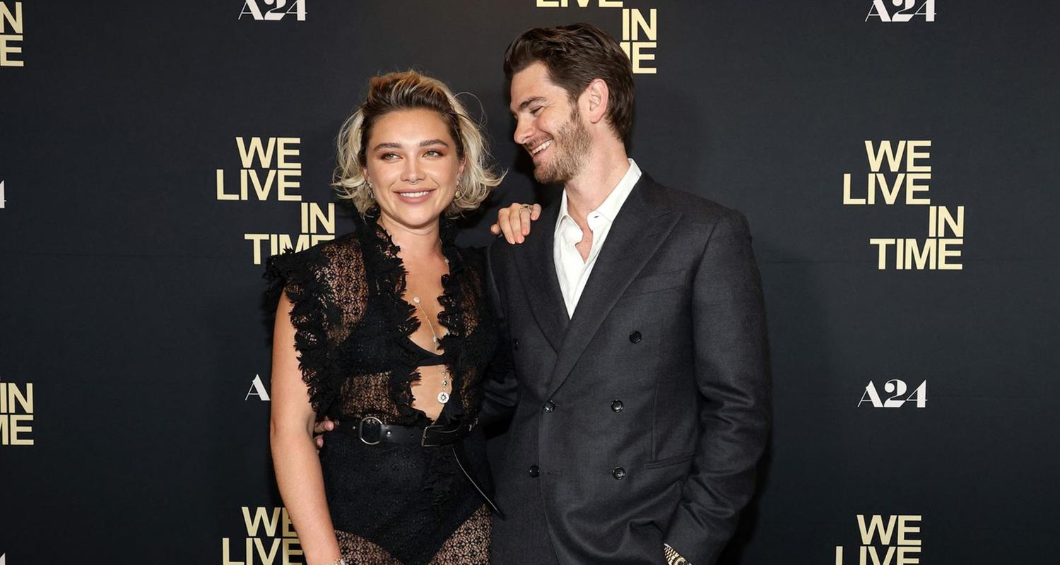 Florence Pugh und Andrew Garfield bei Premiere von "We live in Time"