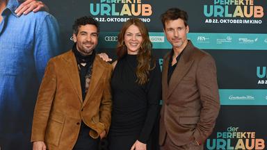 Premiere von "Der perfekte Urlaub" in München mit Folrian David Fitz