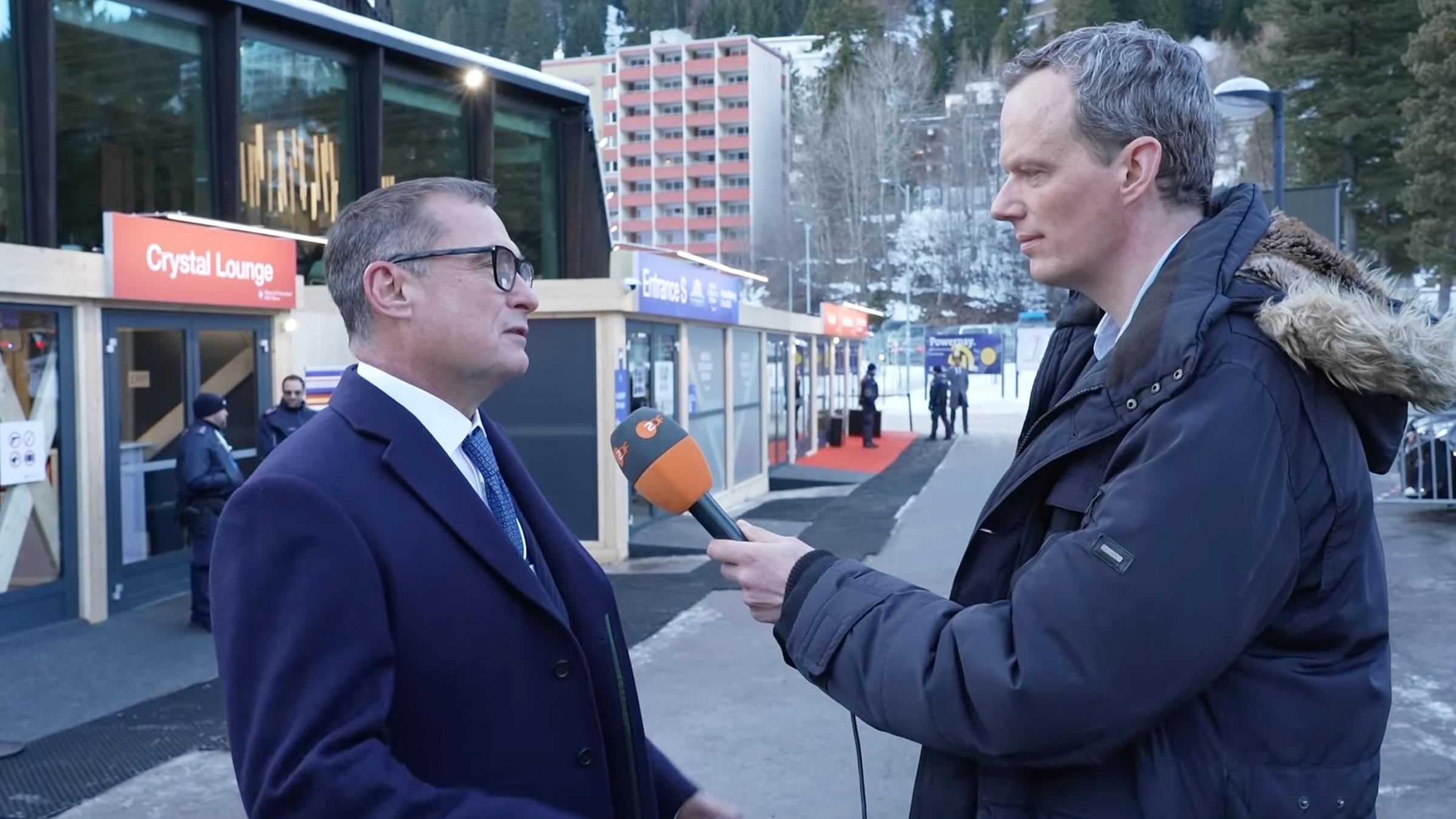 Interview: Florian Neuhann (R) und Joachim Nagel