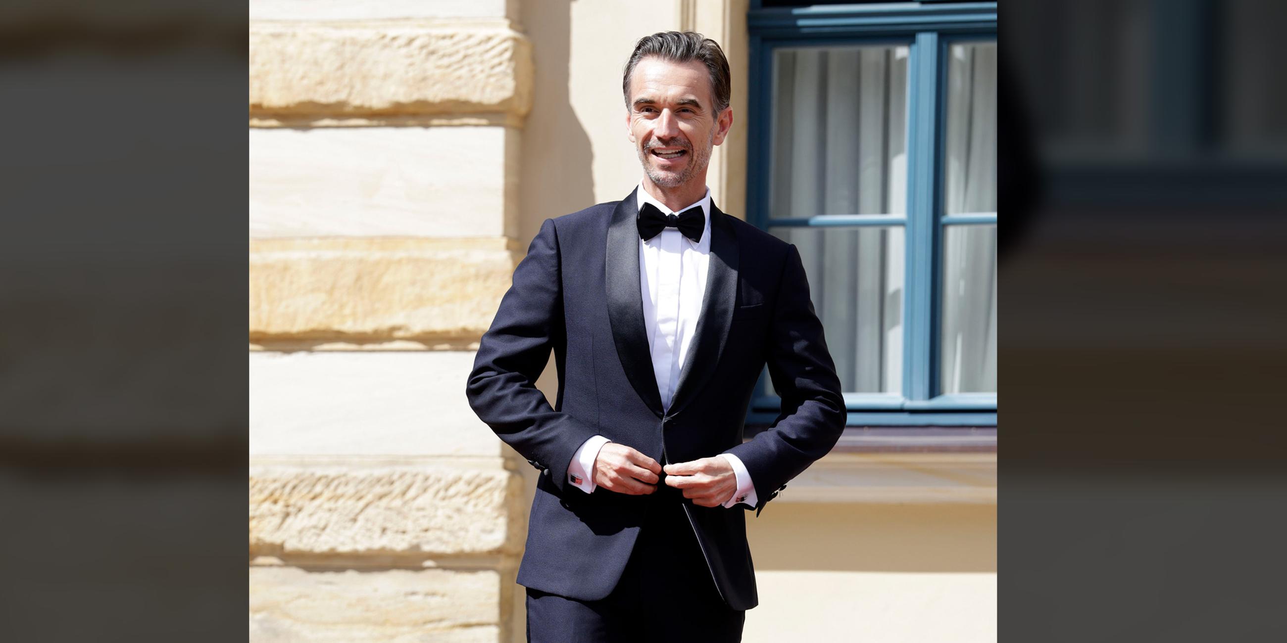 Florian Silbereisen bei der Eröffnung der 113. Richard-Wagner-Festspiele 2025 mit der Neuinszenierung von 'Die Meistersinger von Nürnberg' im Bayreuther Festspielhaus. Bayreuth, 25.07.2025