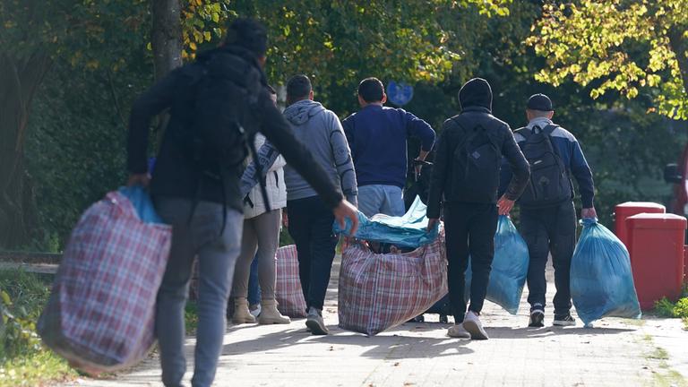 Flüchtlinge in Hamburg