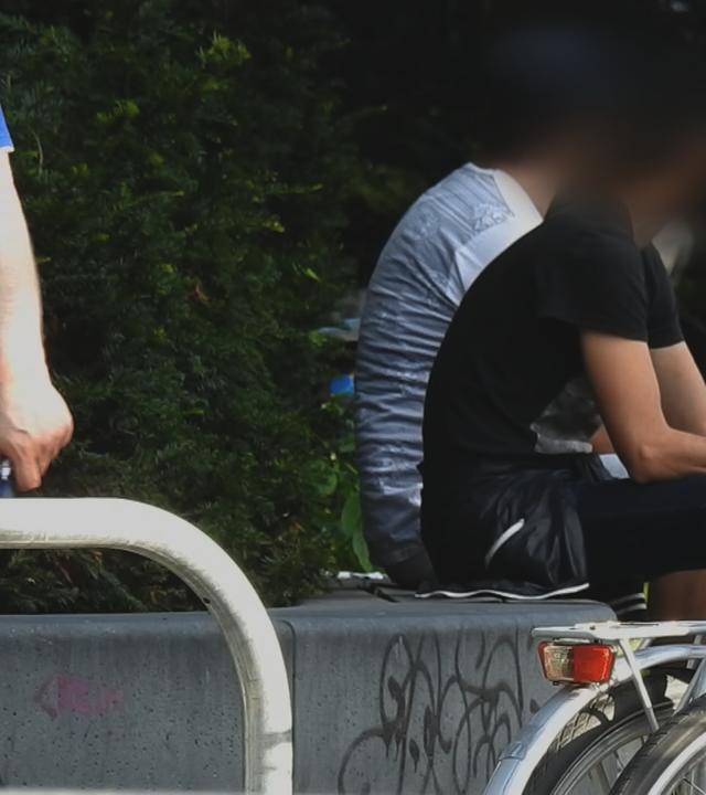 Flüchtlinge im Berliner Tiergarten