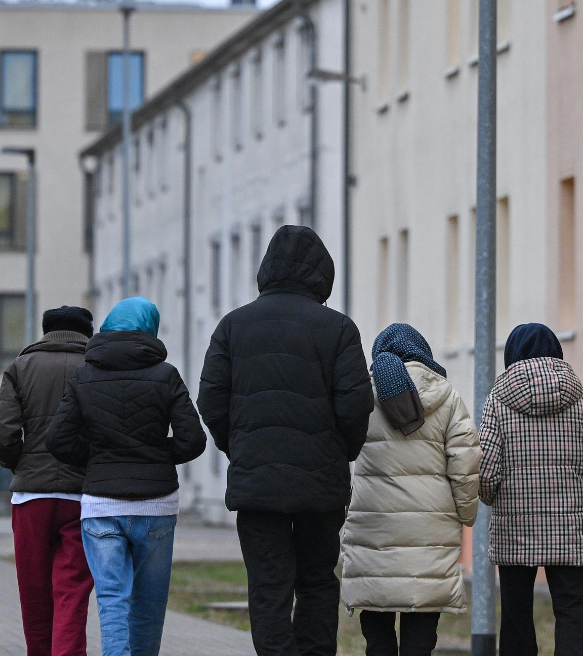 Flüchtlingsunterkunft in Eisenhüttenstadt, Brandenburg