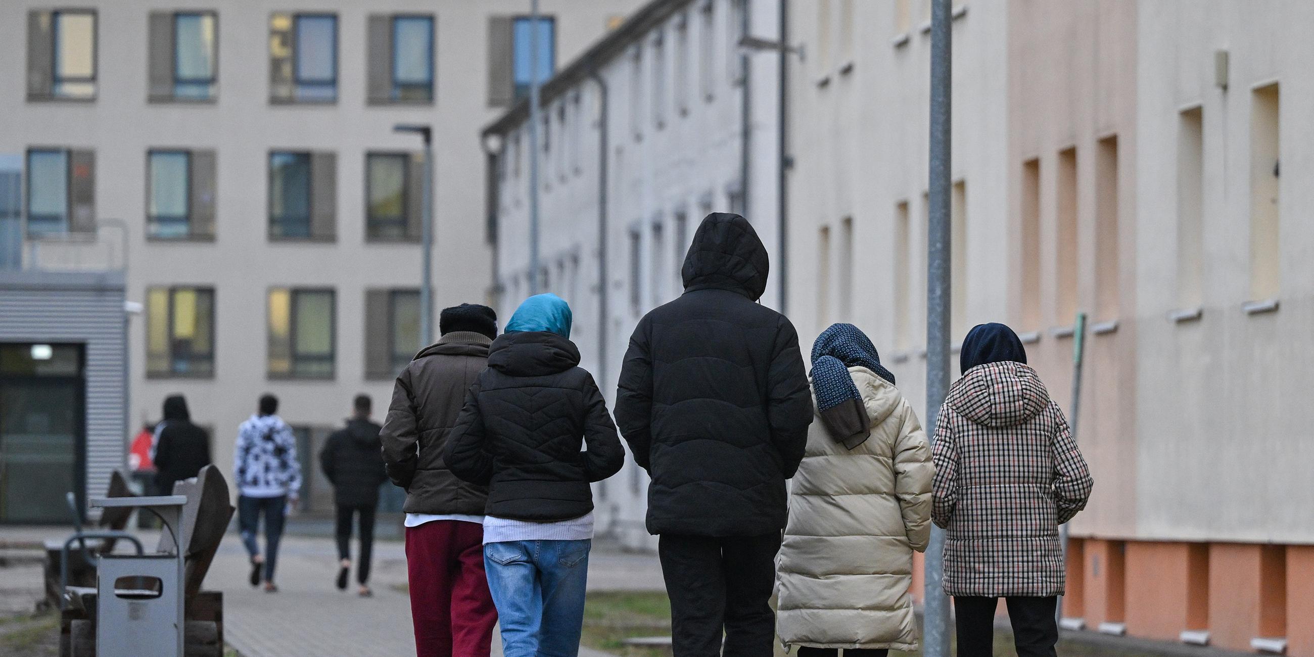Flüchtlingsunterkunft in Eisenhüttenstadt, Brandenburg