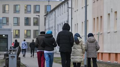 Flüchtlingsunterkunft in Eisenhüttenstadt, Brandenburg