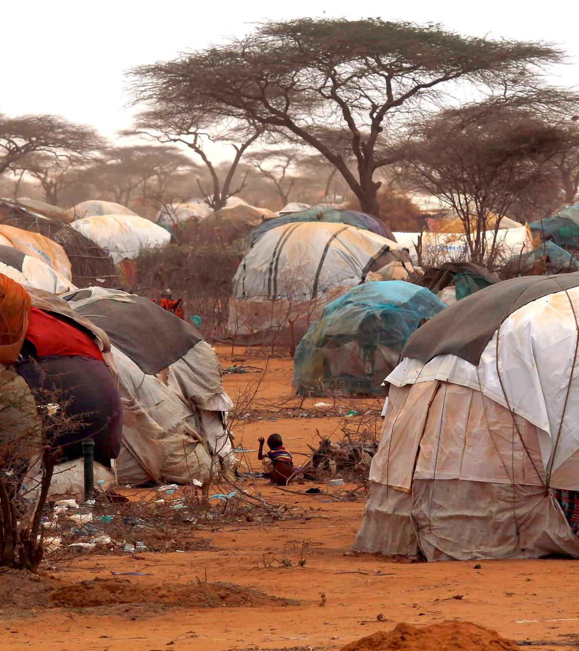 Flüchtlingsunterkunft in Kenia, Archivbild