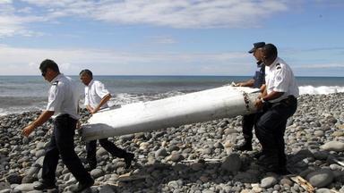 Rrackteil der Boeing 777 Flug MH370