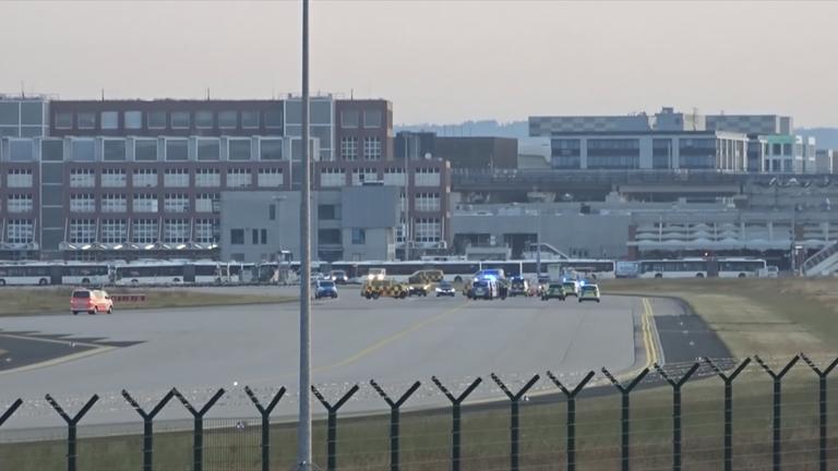 Rollfeld Flughafen Frankfurt