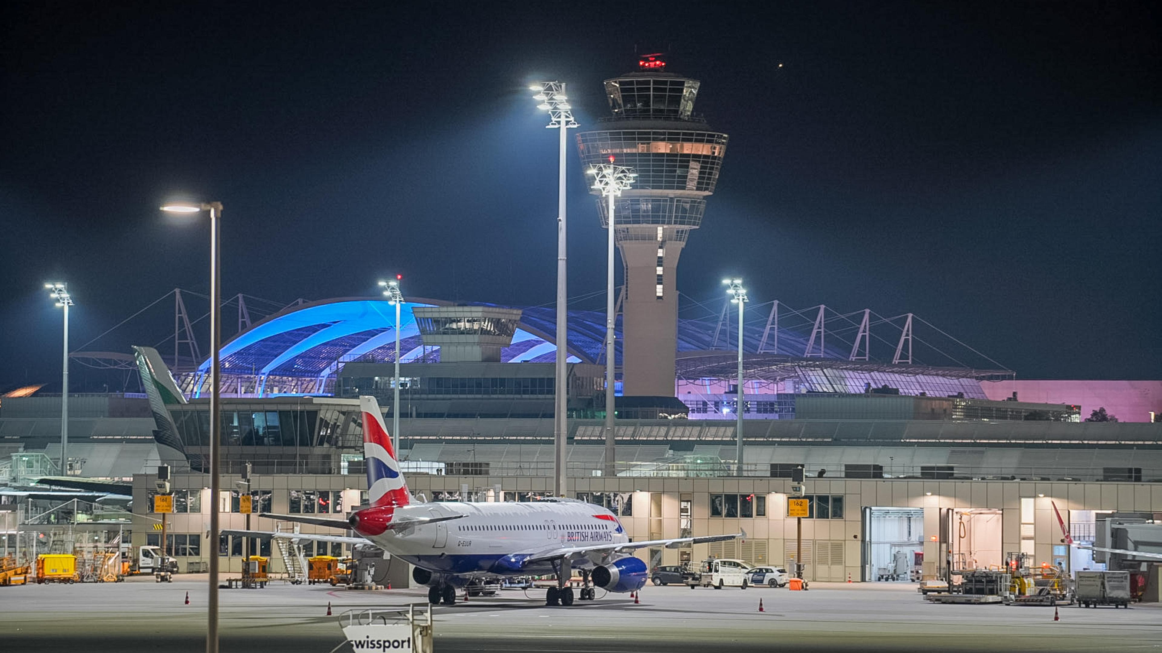 Drohnensichtung am Flughafen München