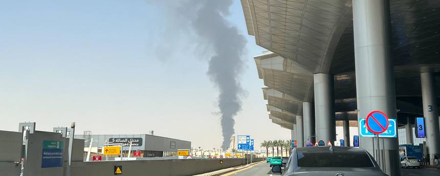 Photo Flash | Explosions heard again in Riyadh
