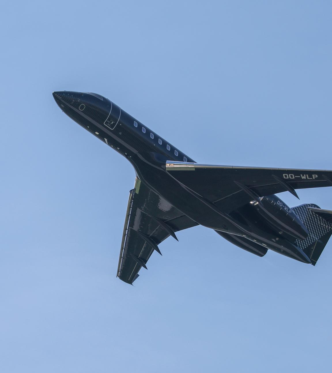 Symbolbild: Flugzeug Bombardier Global 5500