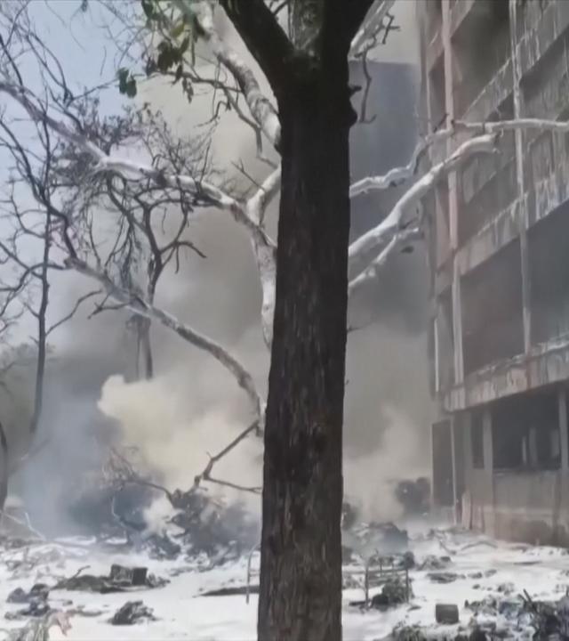 Flugzeugabsturz in Indien