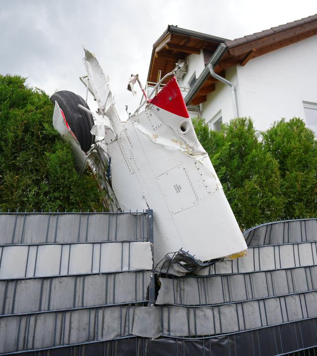 Tödlicher Flugzeugabsturz in Limburgerhof