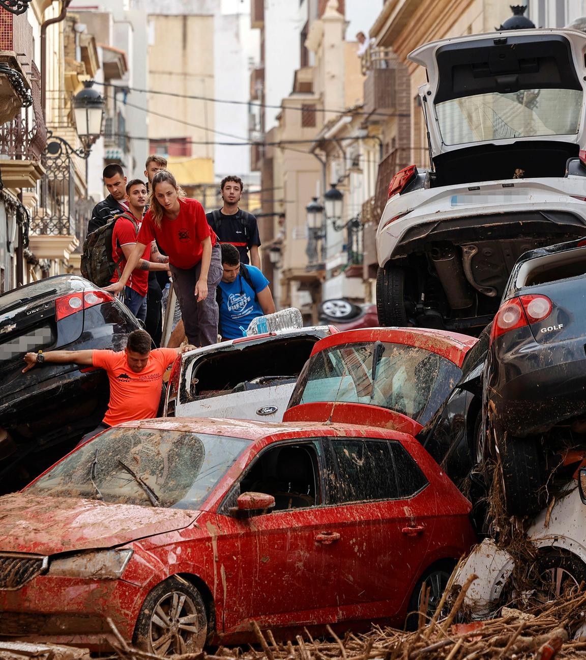 Flut in Valencia (Spanien)