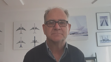 Luftfahrt-Journalist Andreas Spaeth zugeschaltet ins Studio