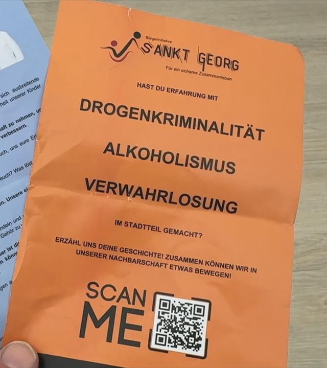 Flyer Bürgerinitiative St. Georg