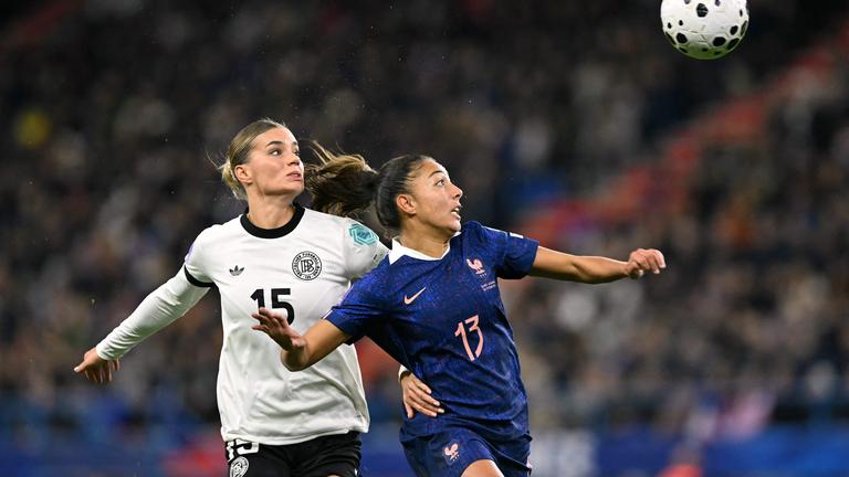 Selina Cerci und Selma Bacha in Caen am 28.10.25