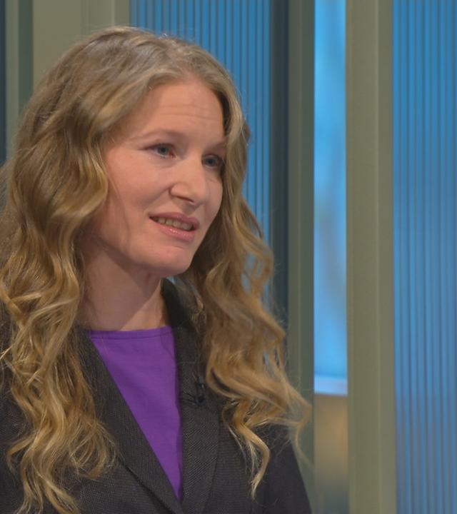  Dr. Karen Jacobsen, Leiterin des Landestierseuchenkontrollzentrums, spricht bei "Volle Kanne" über die Vogelgrippe.