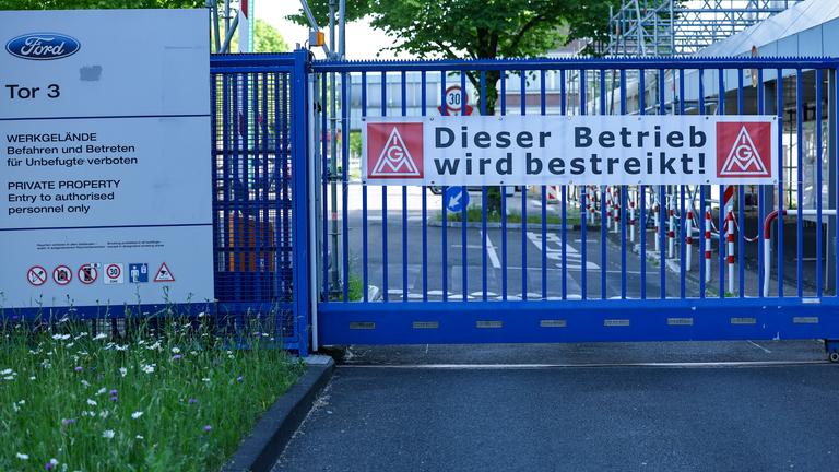 Streik in den Kölner Ford-Werken
