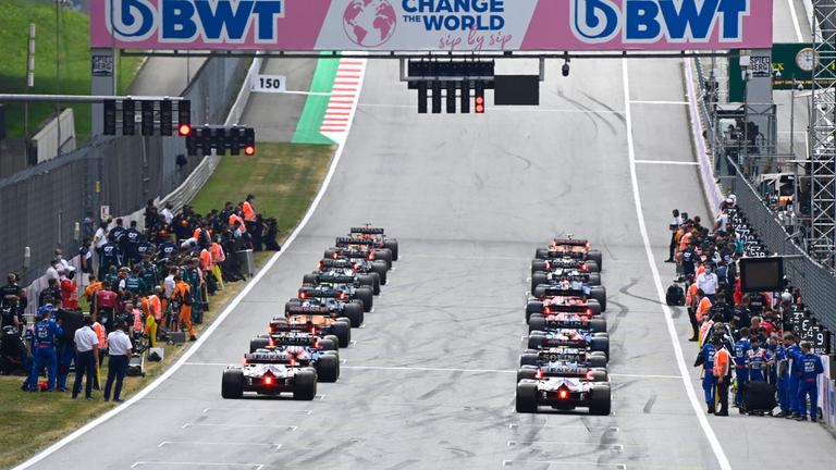 Formel 1 am 04.07.2021 in Spielberg, Österreich.