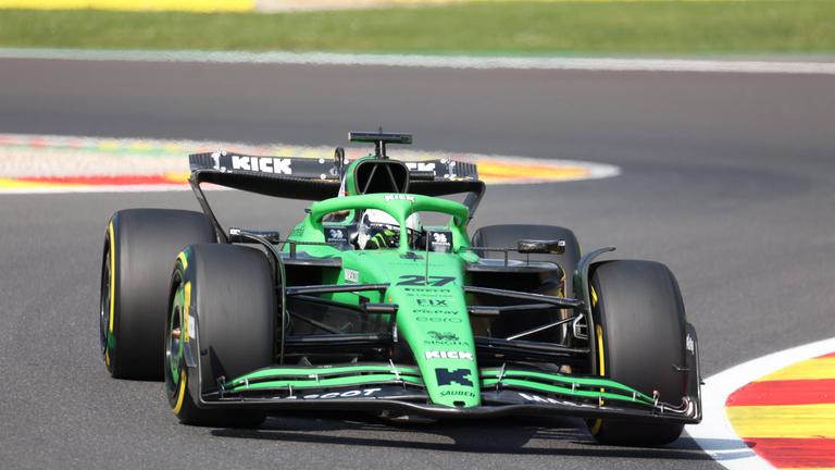 Nico Hülkenberg (Stake F1 Team Kick Sauber) beim Formel-1-Rennen in Spa