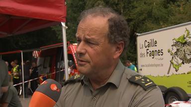 Forstamtsleiter René Dahmen in Belgien