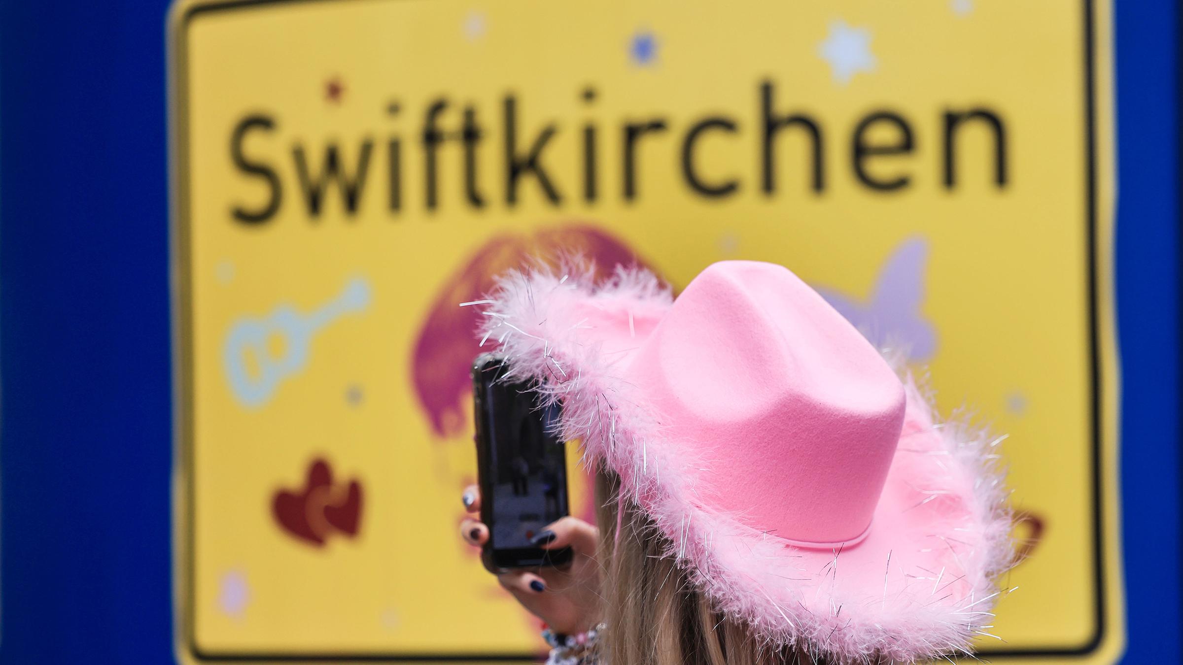 Ortschild von "Swiftkirchen"