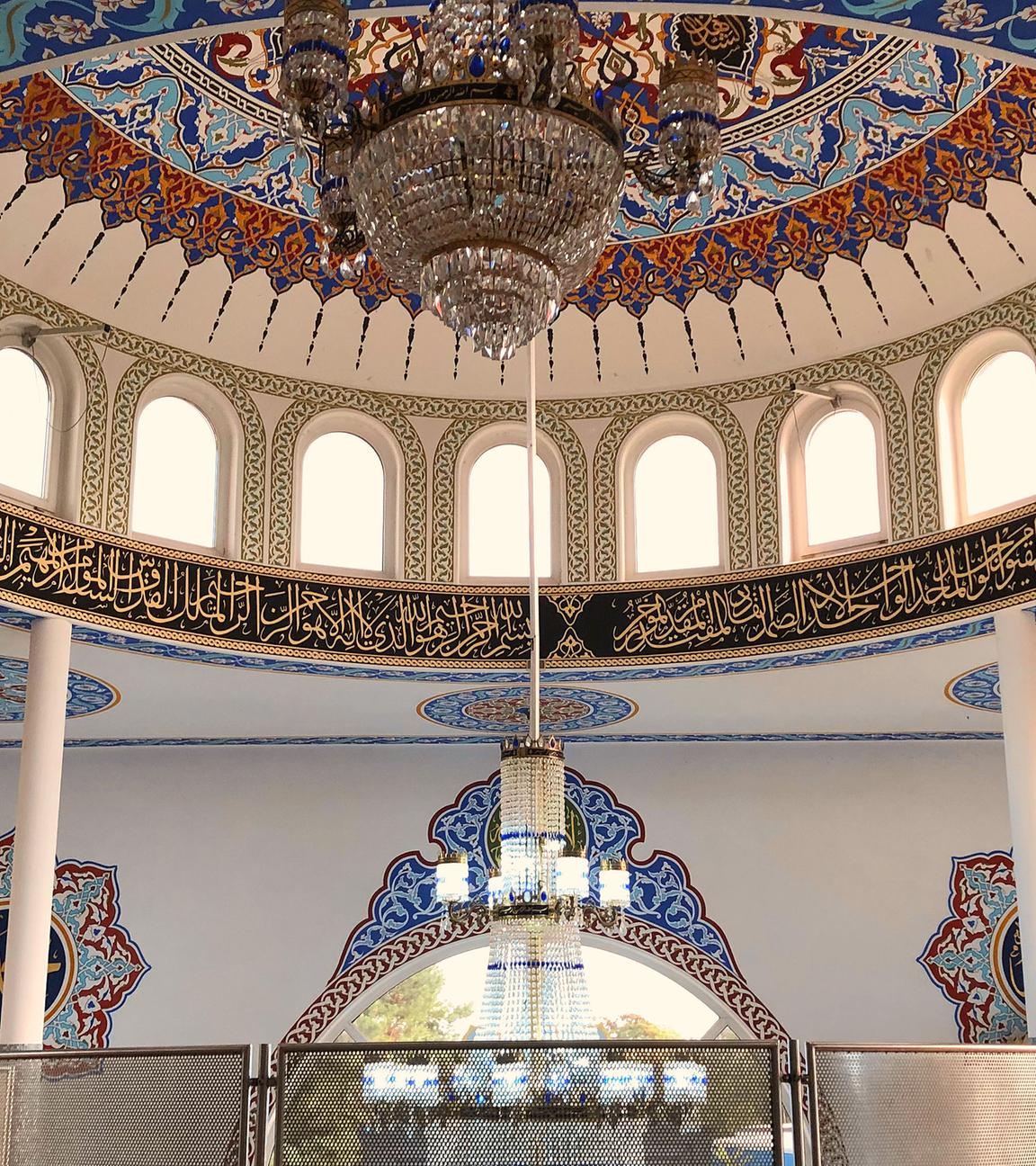 Die Emir-Sultan-Moschee in Darmstadt.