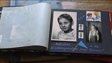 Fotoalbum mit Kinderbildern