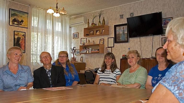 Anlaufstelle für die deutsche Minderheit in Karaganda ist das Zentrum Wiedergeburt in Karaganda