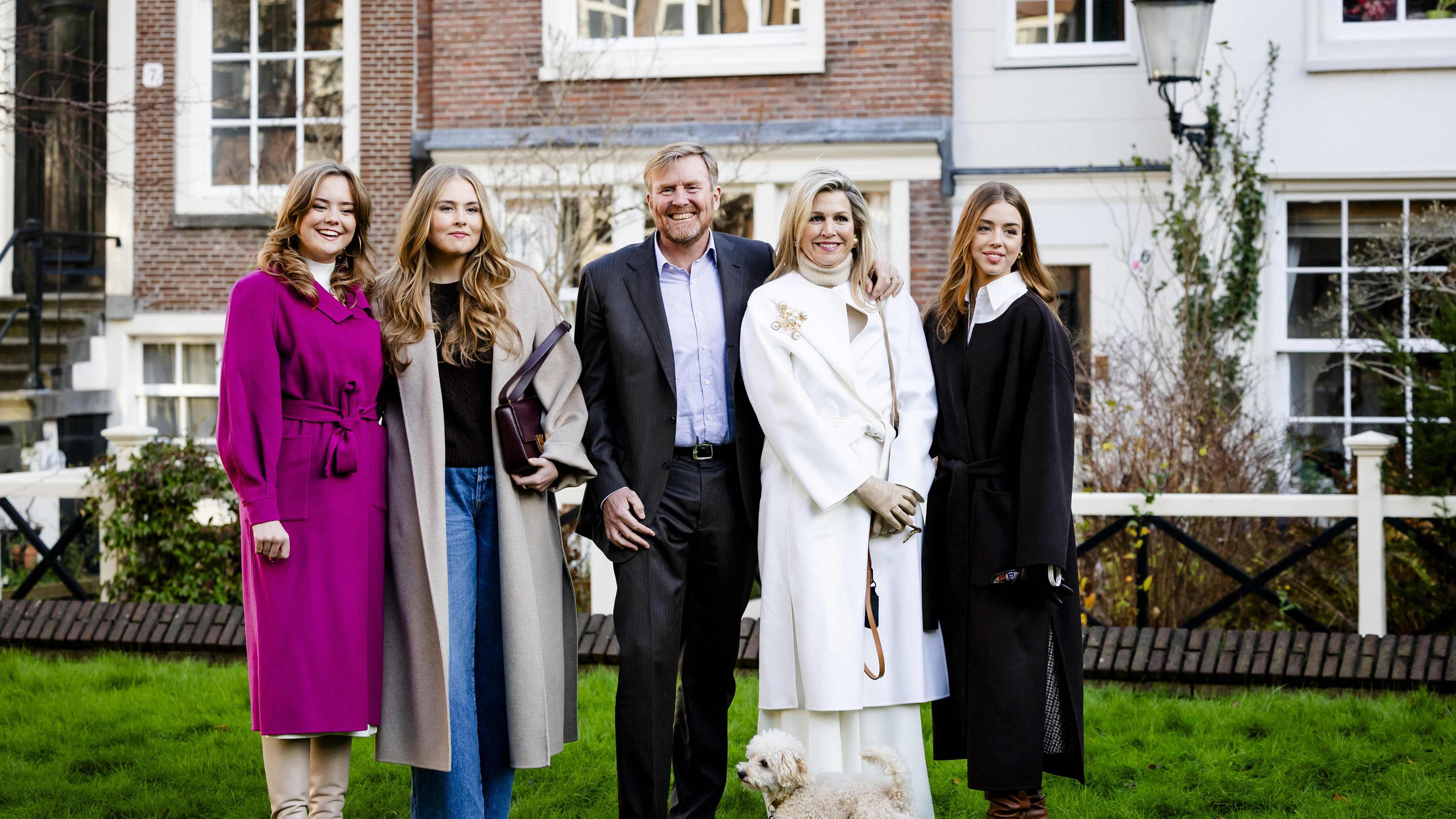 Fotoshooting mit den Niederländischen Royals