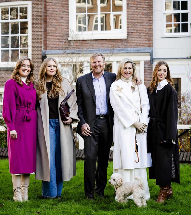 Fotoshooting mit den Niederländischen Royals