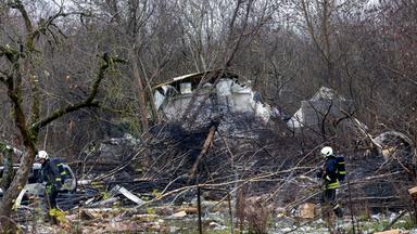 Frachtflugzeug aus Leipzig stürzt auf Wohngebäude in Litauen