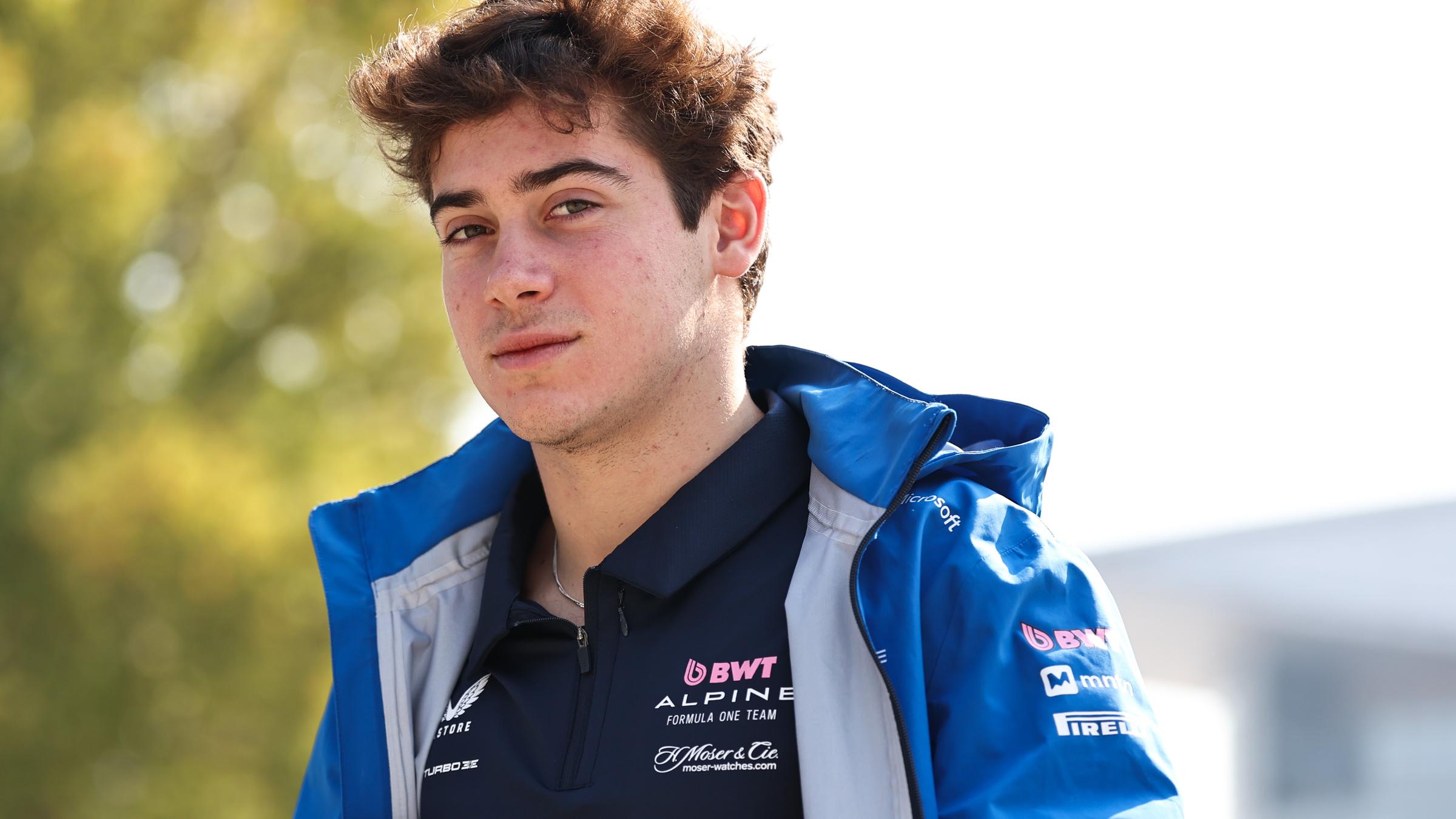 Williams-Racing-Testfahrer Franco Colapinto am 22. März 2025 in Schanghai