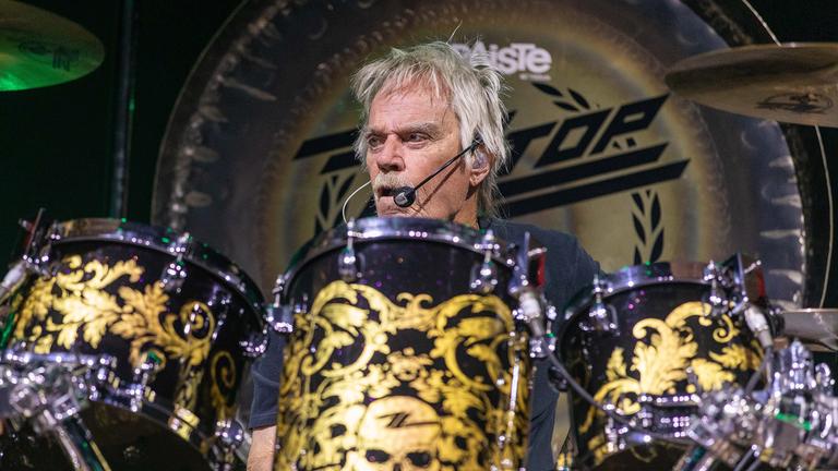 Schlagzeuger Frank Beard von ZZ Top