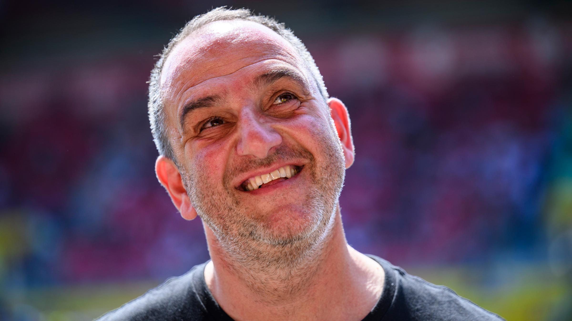 Trainer vom 1. FC Heidenheim: Frank Schmidt.