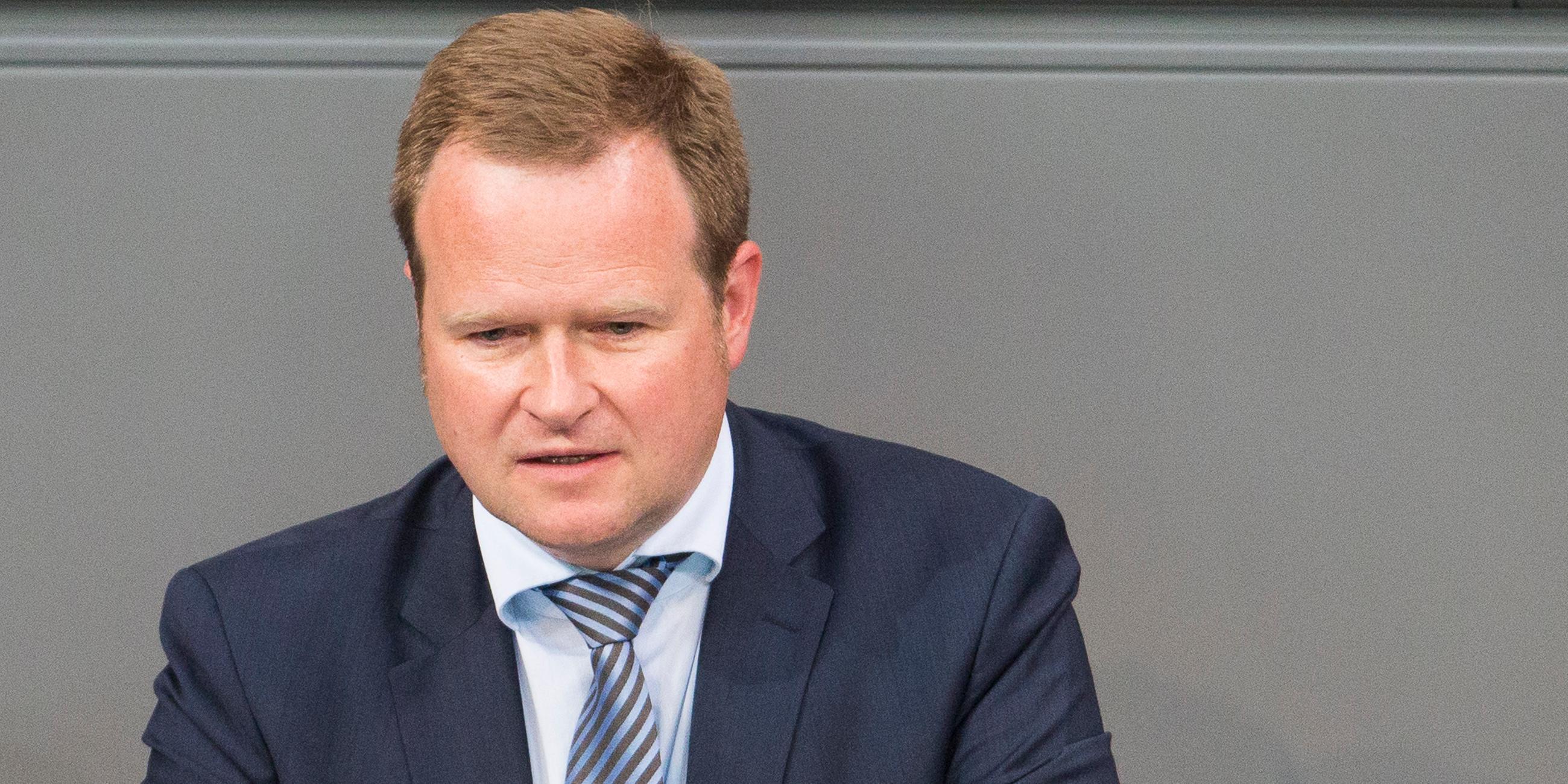 Frank Schwabe (SPD) am 7. Juni 2018 im Bundestag