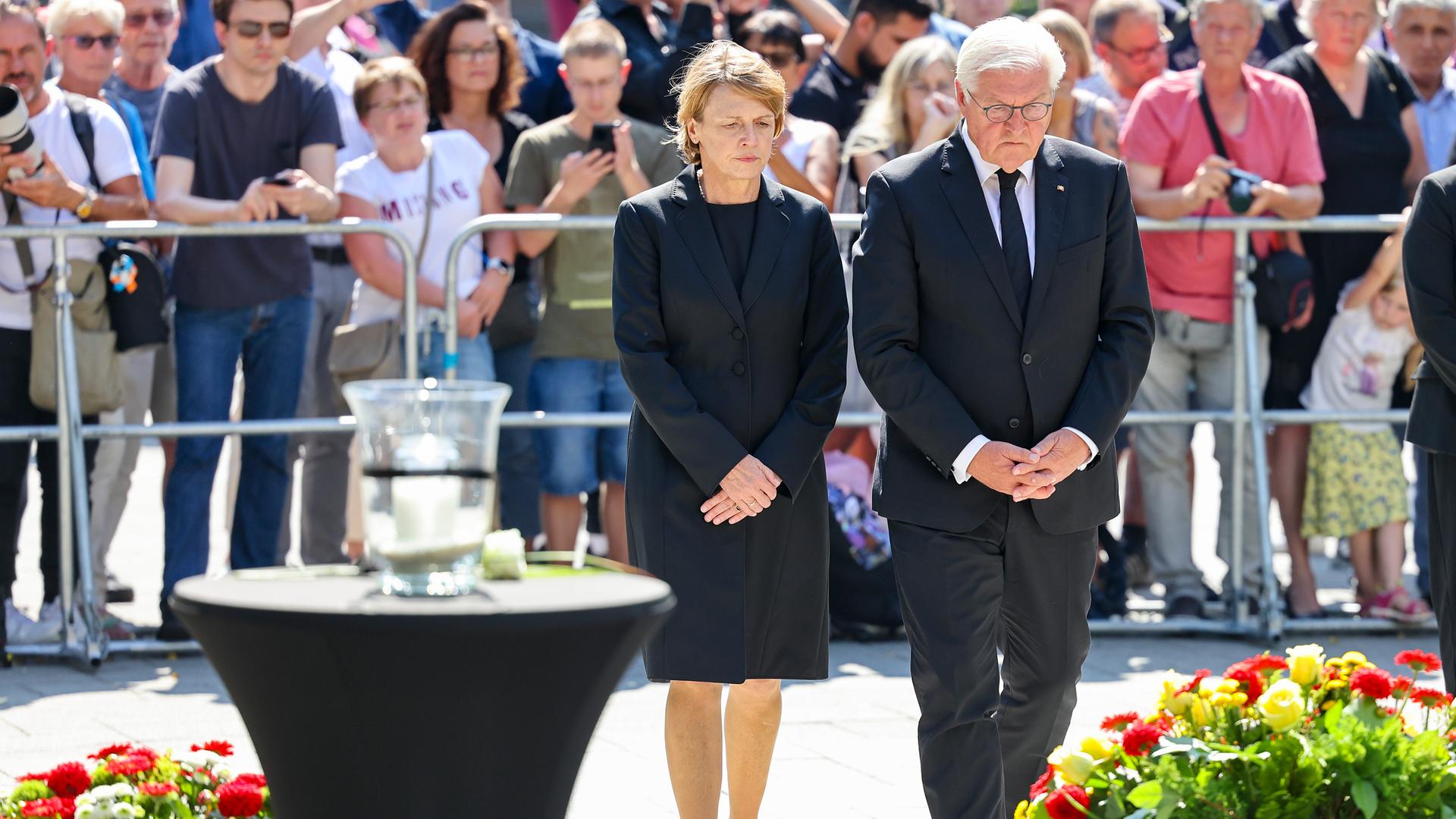 Frank-Walter Steinmeier und seine Frau Elke Büdenbender