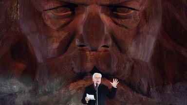 Bundespräsident Frank-Walter Steinmeier eröffnet das Jahr als Europäische Kulturhauptstadt in Chemnitz