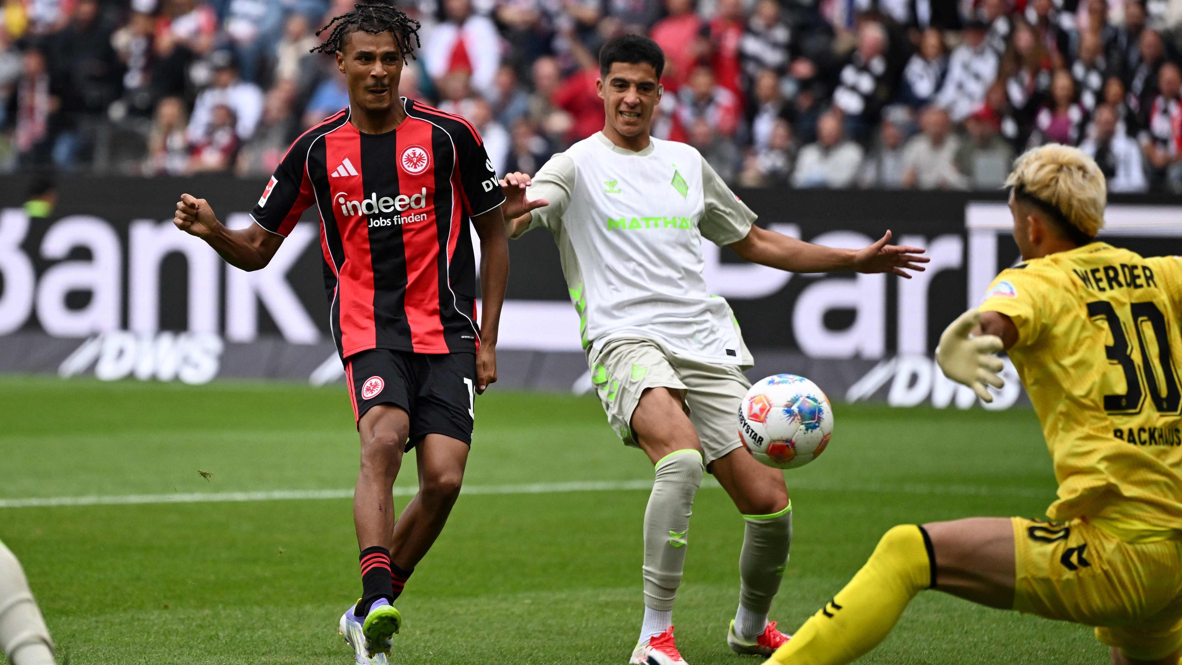 FRANKFURT-BREMEN-BUNDESLIGA