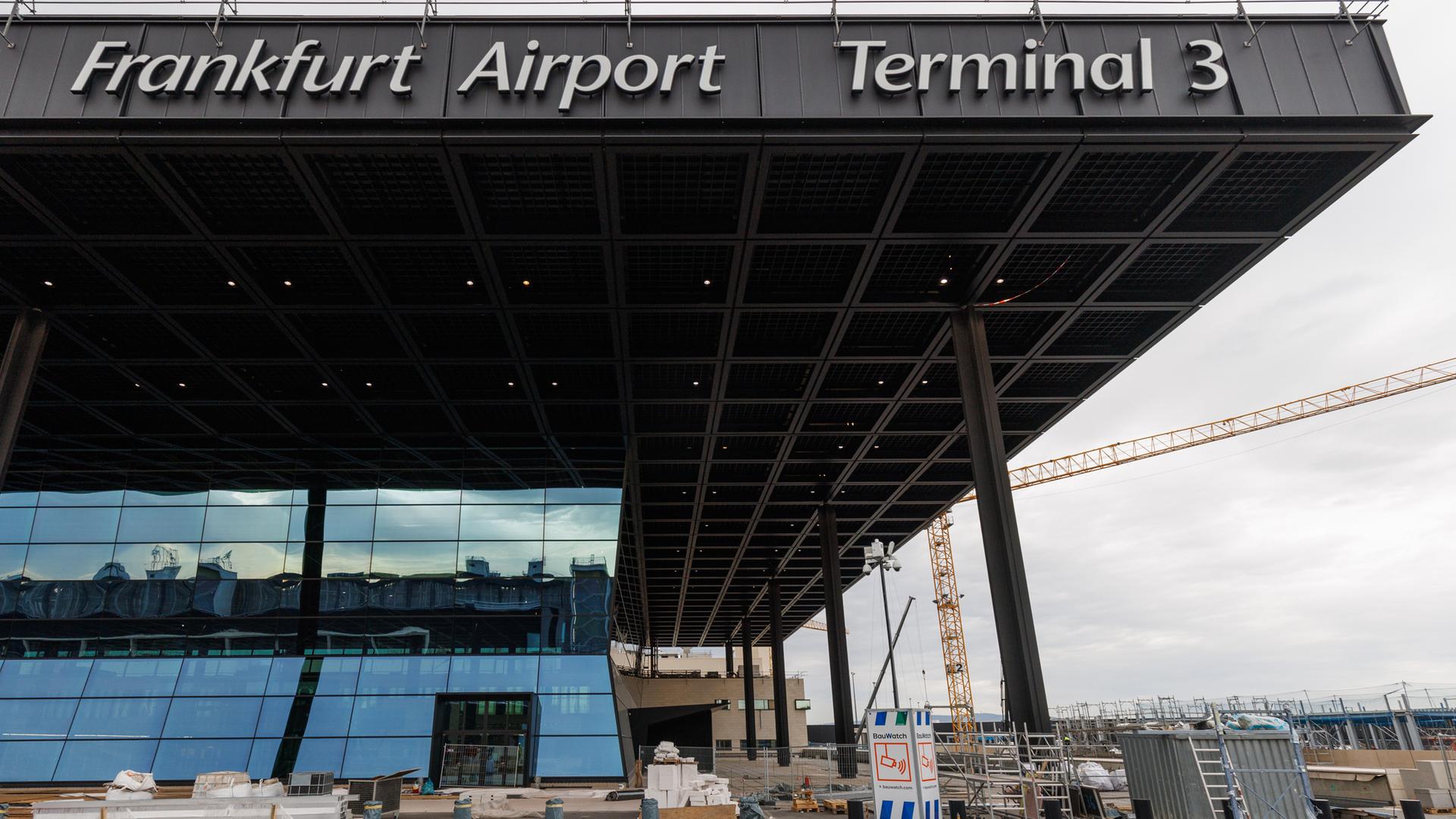 Baustelle Terminal 3 Frankfurter Flughafen