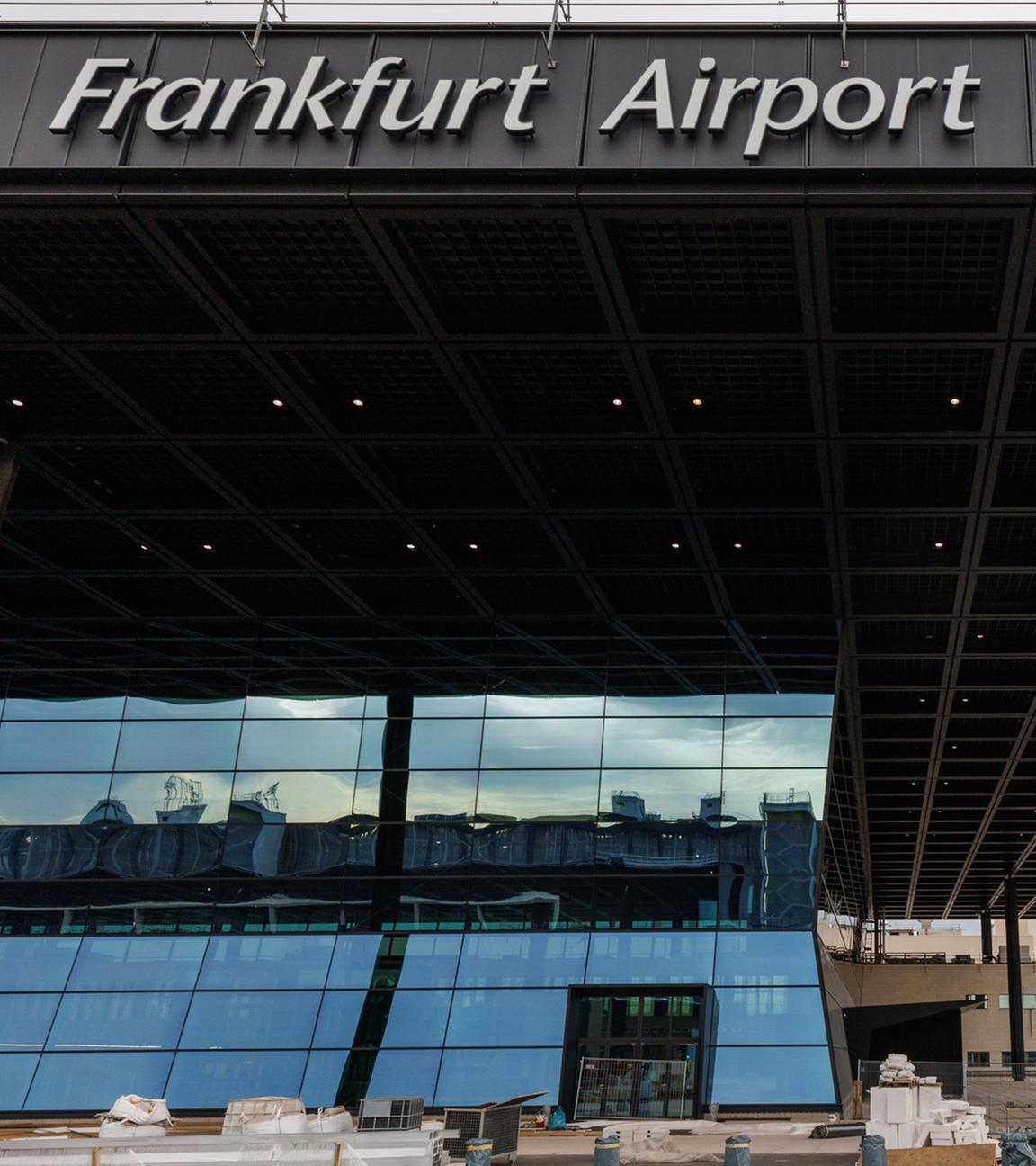 Baustelle Terminal 3 Frankfurter Flughafen