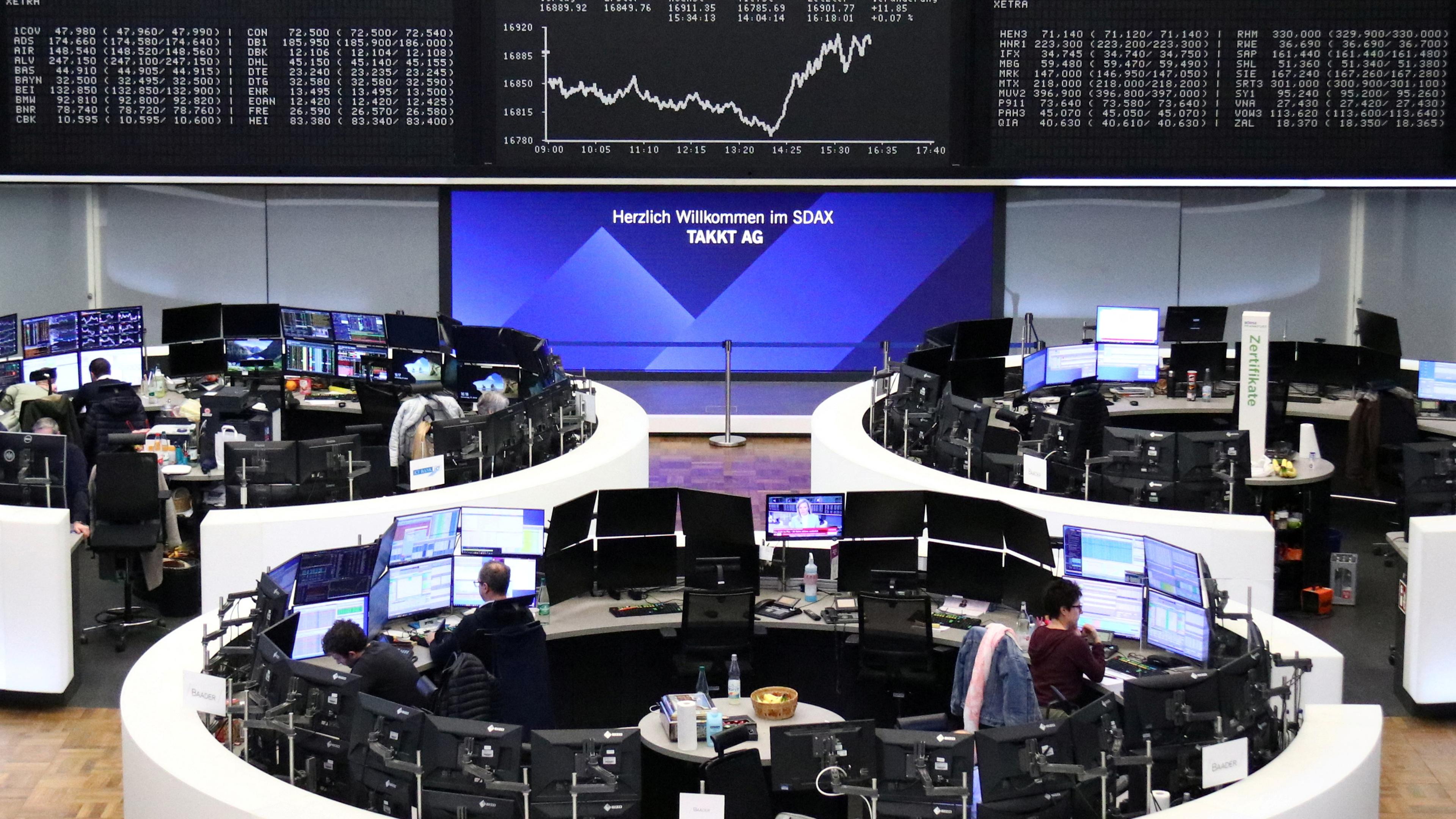Frankfurter Börse, DAX, Archivbild