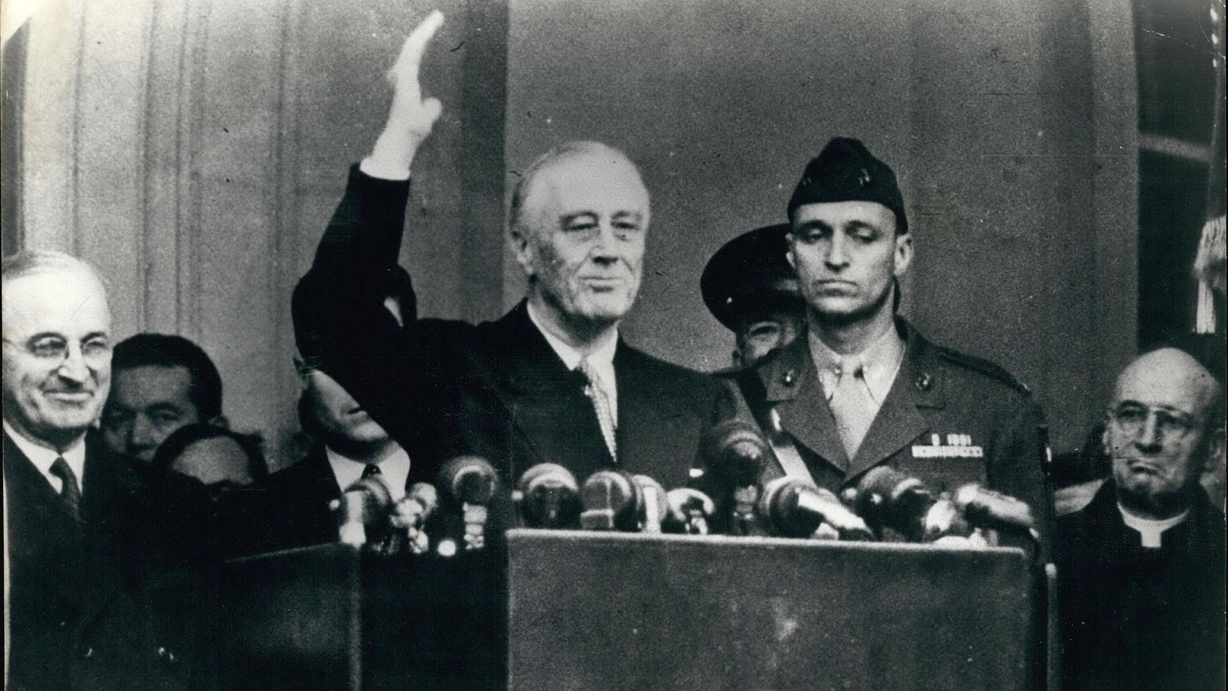 Amtseinführung von Franklin D. Roosevelt 1933