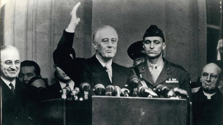Amtseinführung von Franklin D. Roosevelt 1933